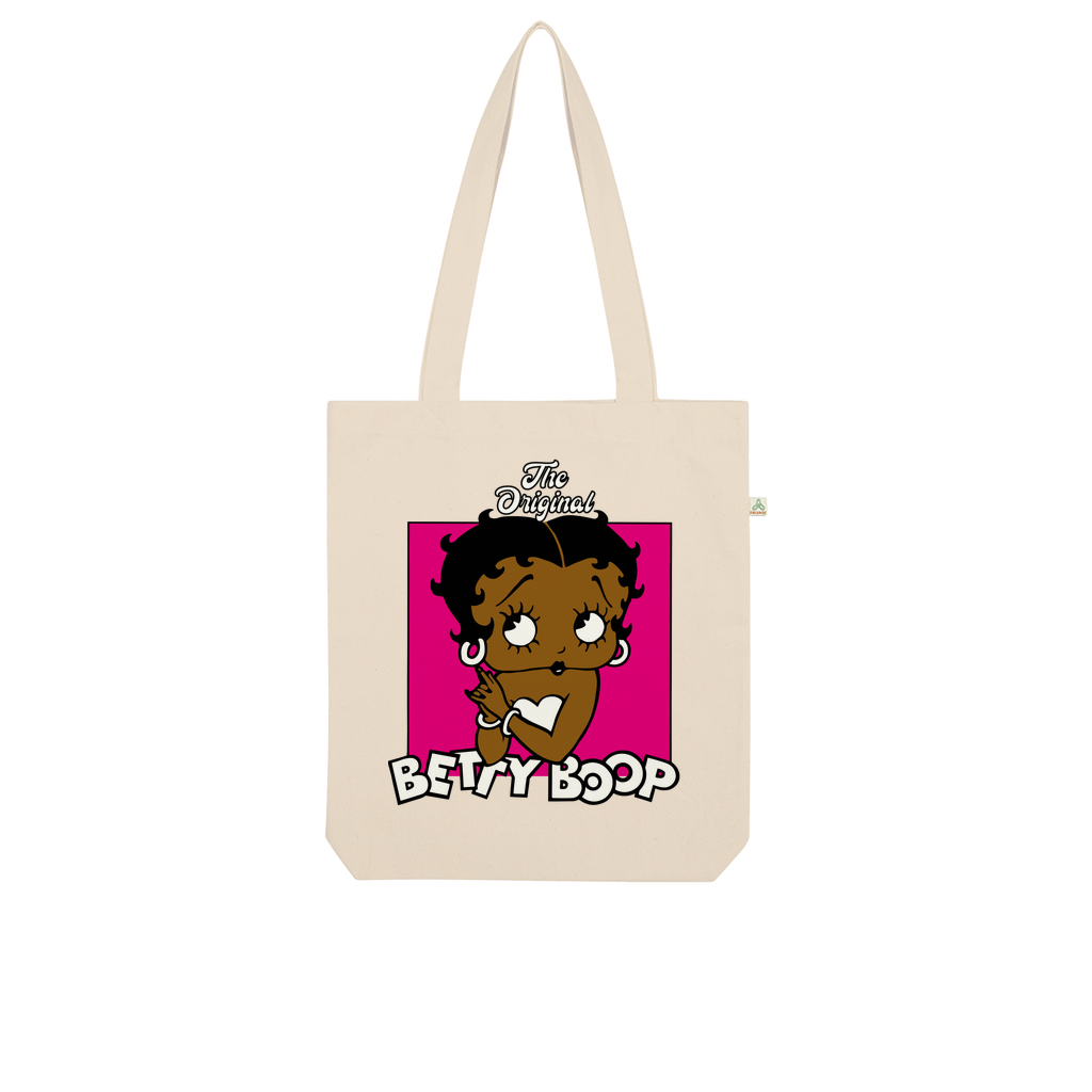 Classic Black Betty Boop Tote Bag 100 Black Owned Apparel BLACK PEOPLE UNITED