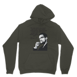 malcolm-x-graphic-quote hoodie