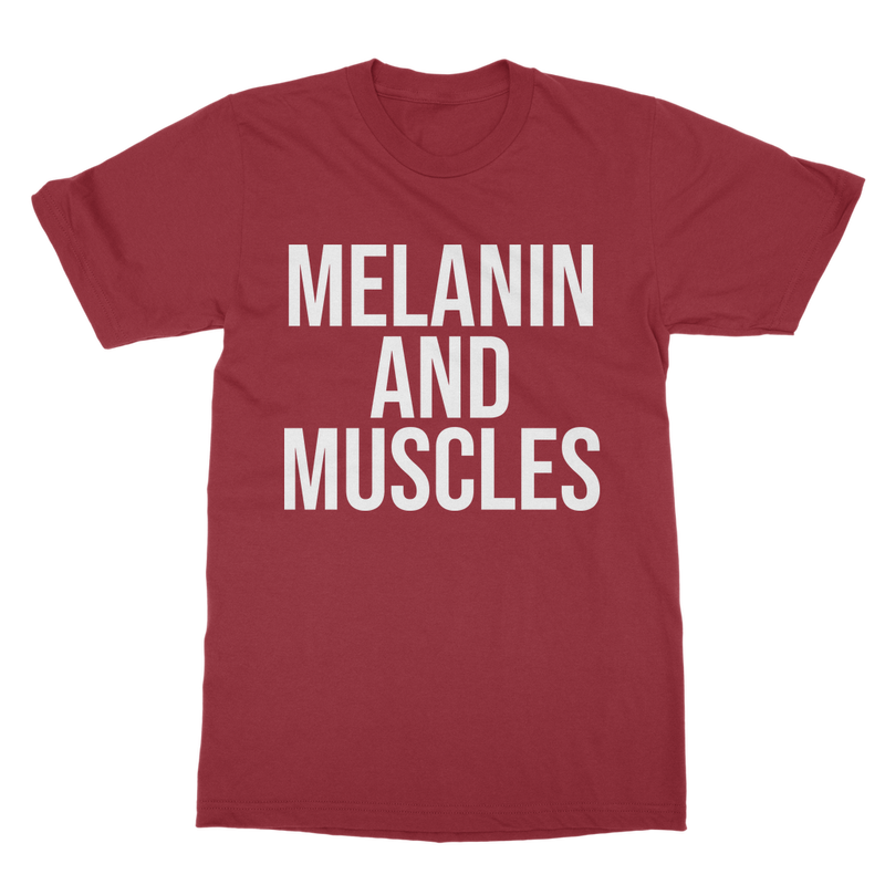 melanin muscles shirt