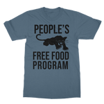 black panther free food program shirt