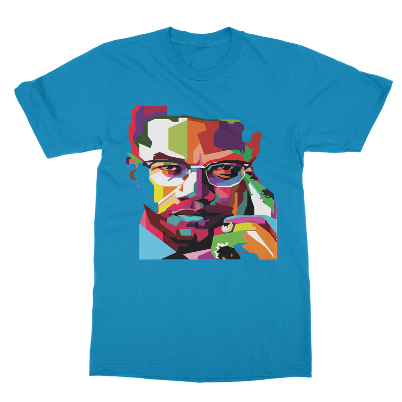 malcolm x graphic tee