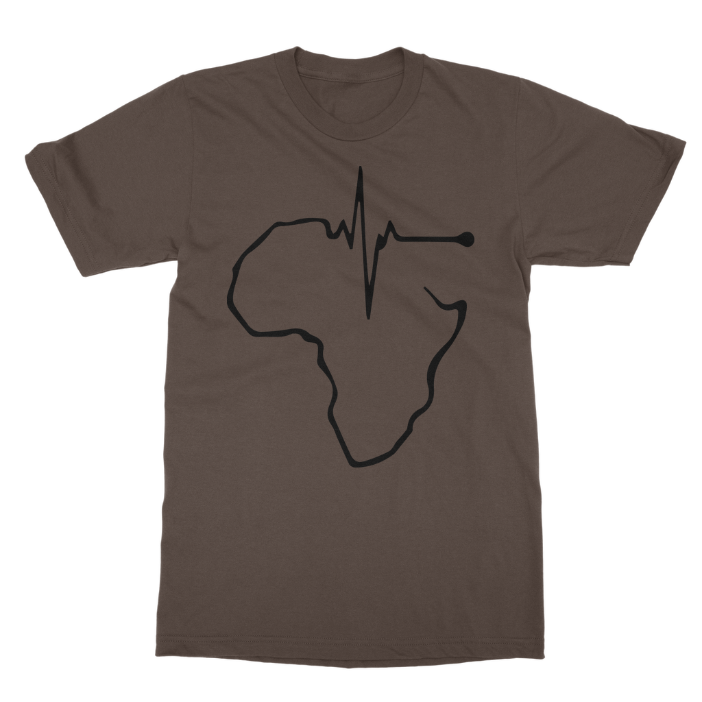 africa my heart t shirt