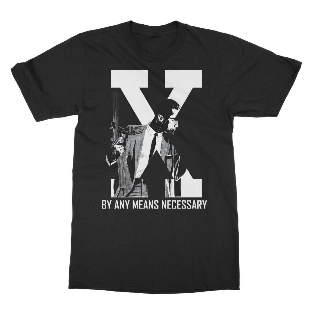 by any means necessary malcolm x shirt