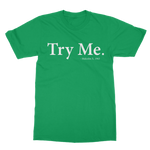 try me malcolm x t shirt